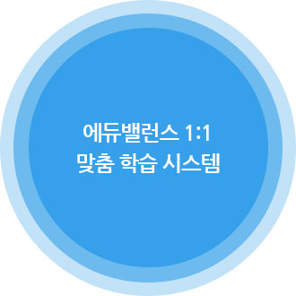 에듀밸런스 1:1 맞춤 학습 시스템